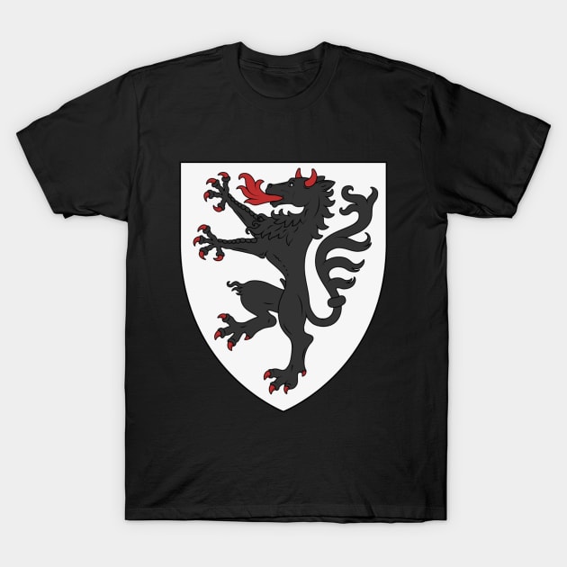 Verona-Carinthia Black Beast T-Shirt by iaredios